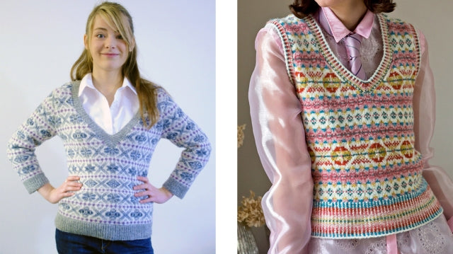 New patterns in J&S yarn