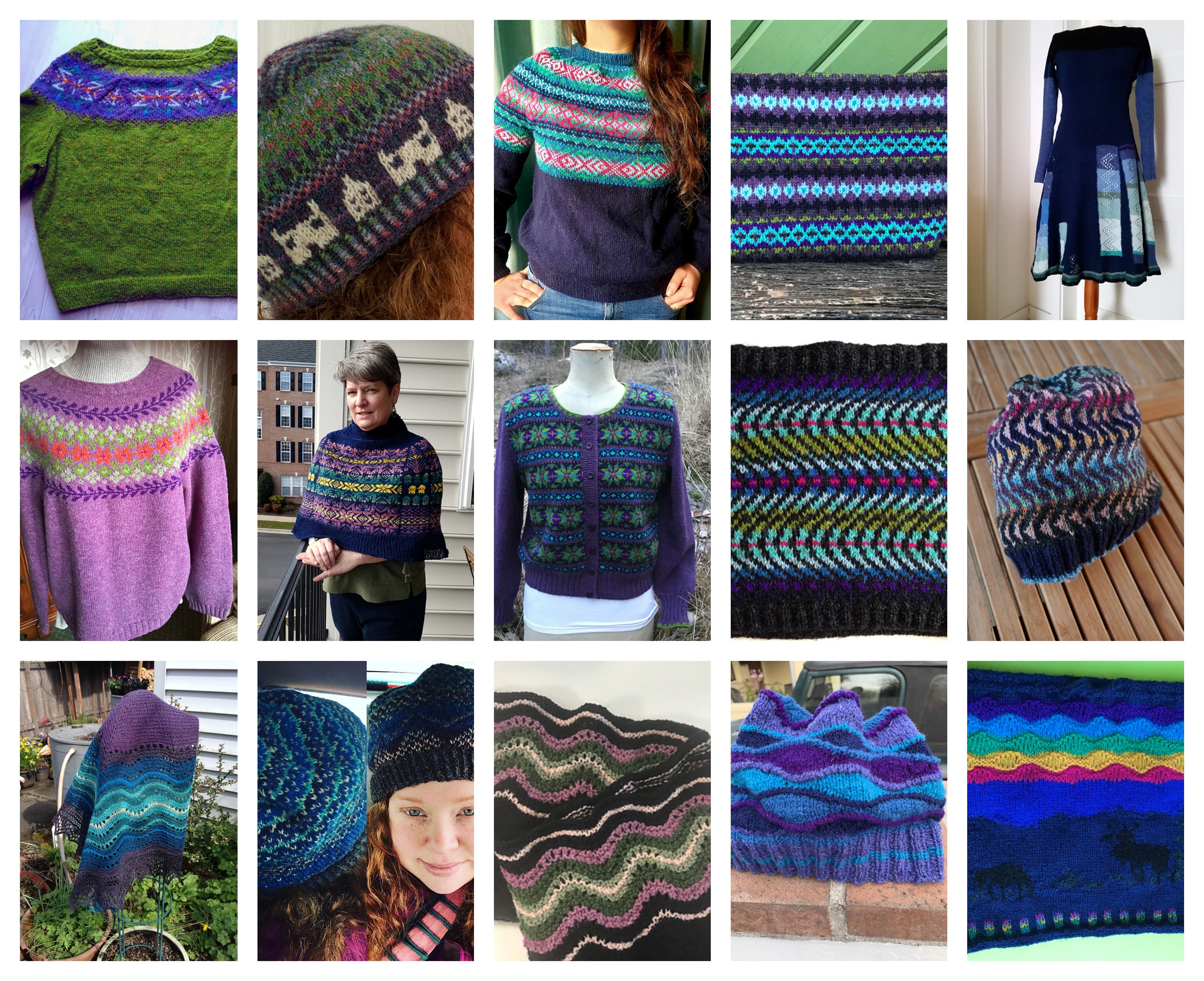 Northern Light KAL Final Projects!