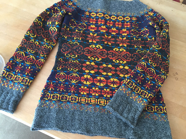 Fire Festival KAL finished objects