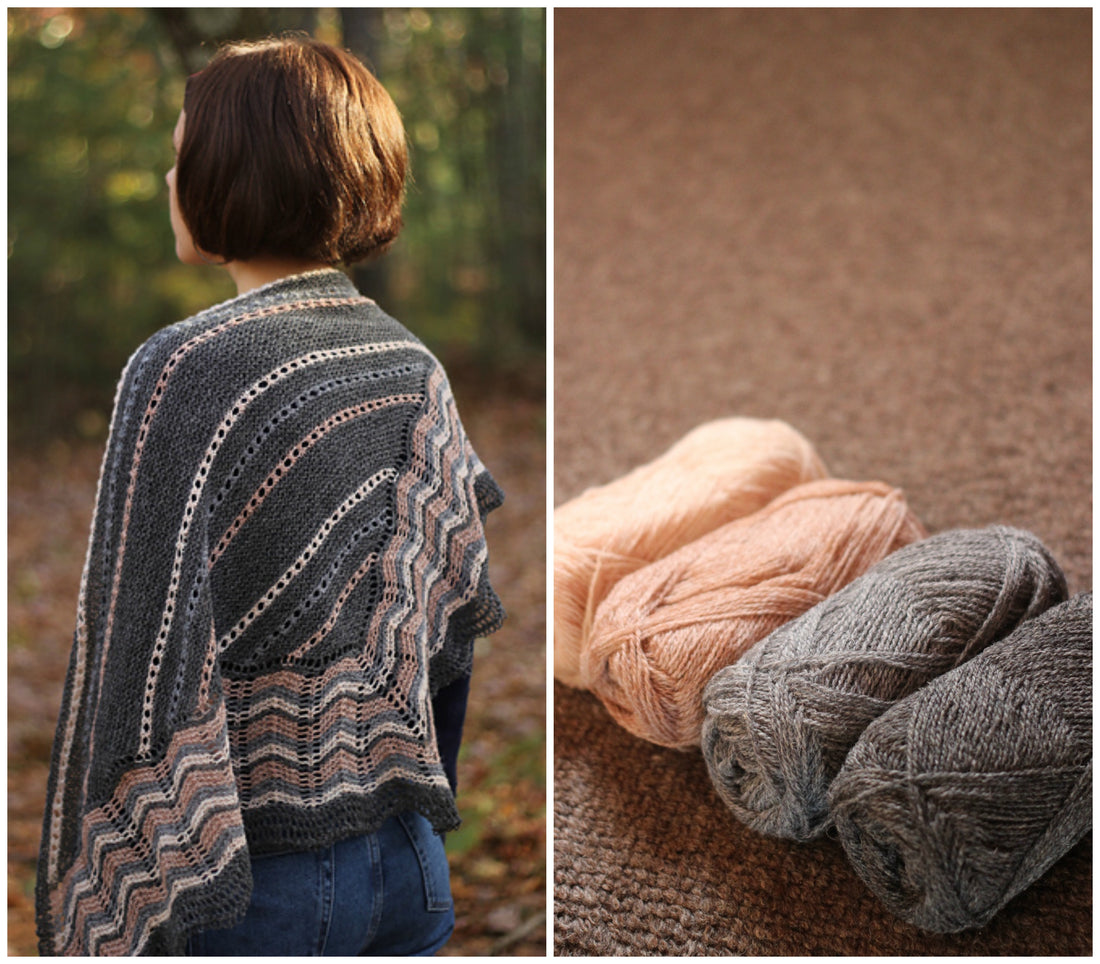 Deepdale Shawl Colourways