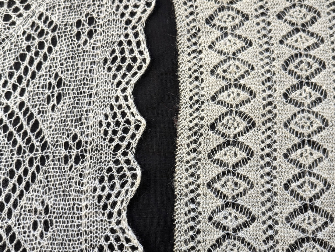 Choosing A Lace Yarn - Woollen or Worsted