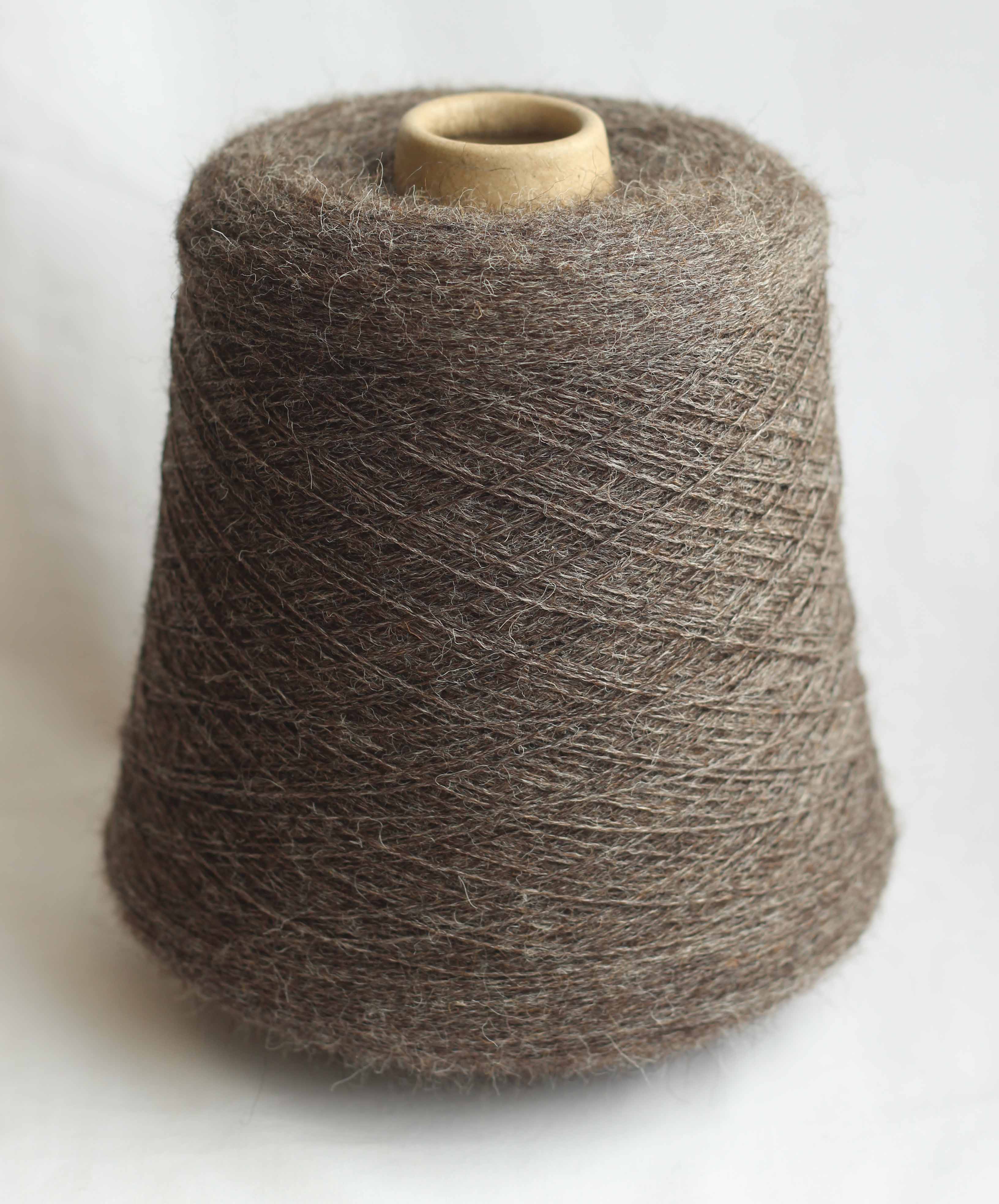 Shetland Supreme 2 Ply Lace Dark Grey Cone