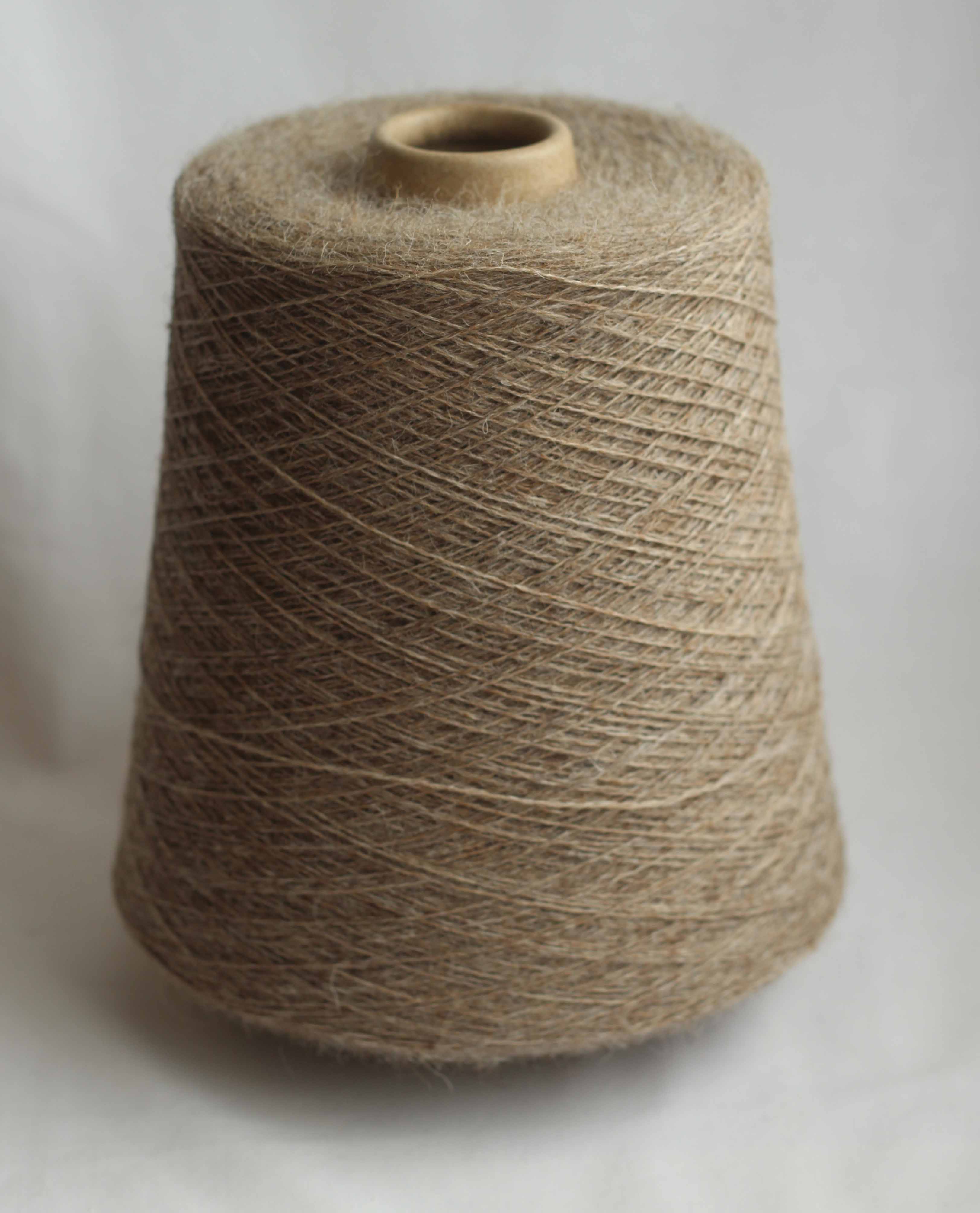 Shetland Supreme 2 Ply Lace Fawn Cone