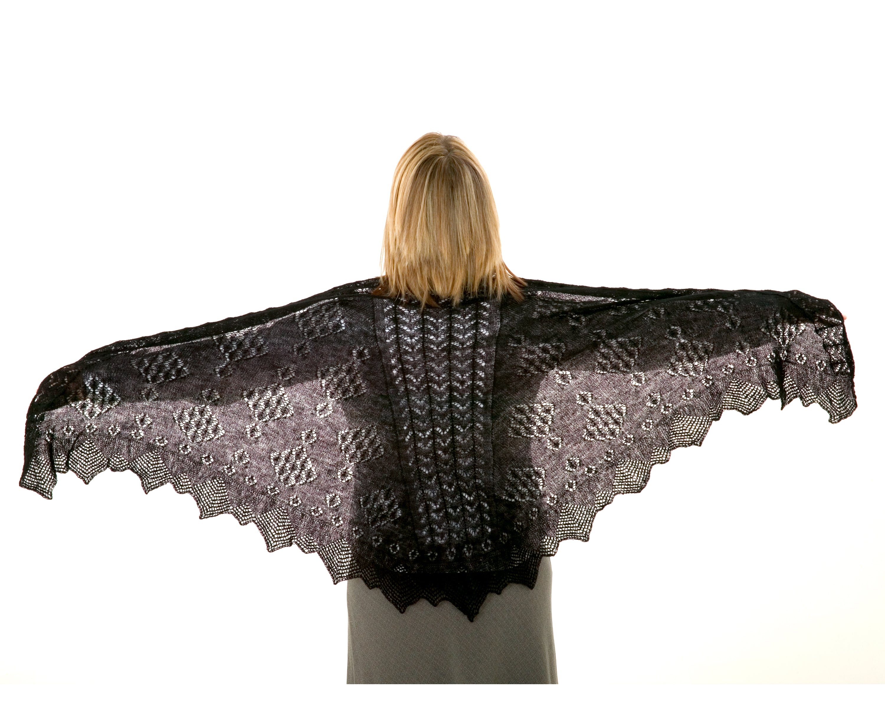 Cobweb Wrap CW110 pattern – Jamieson & Smith