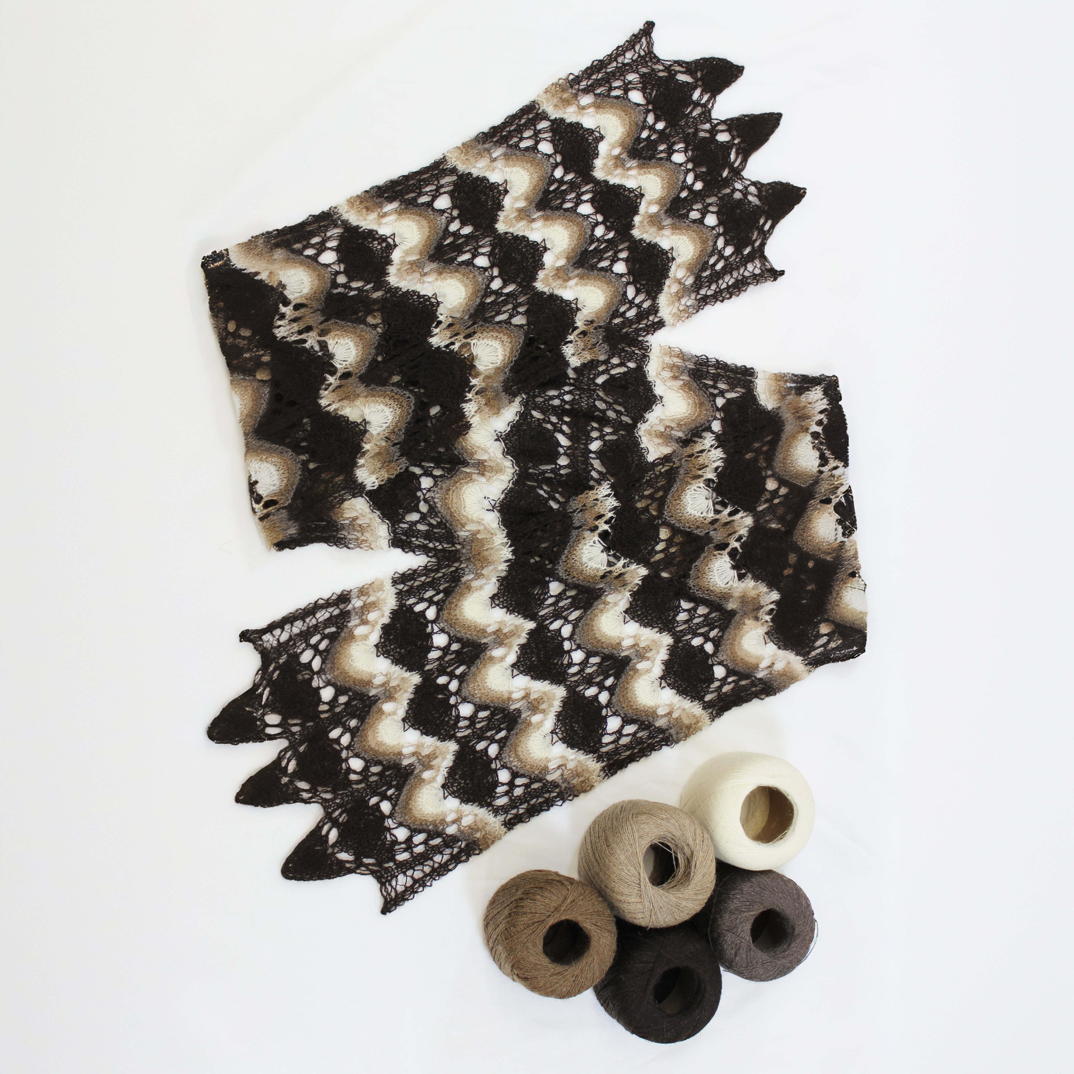 Cockleshell Scarf Kit