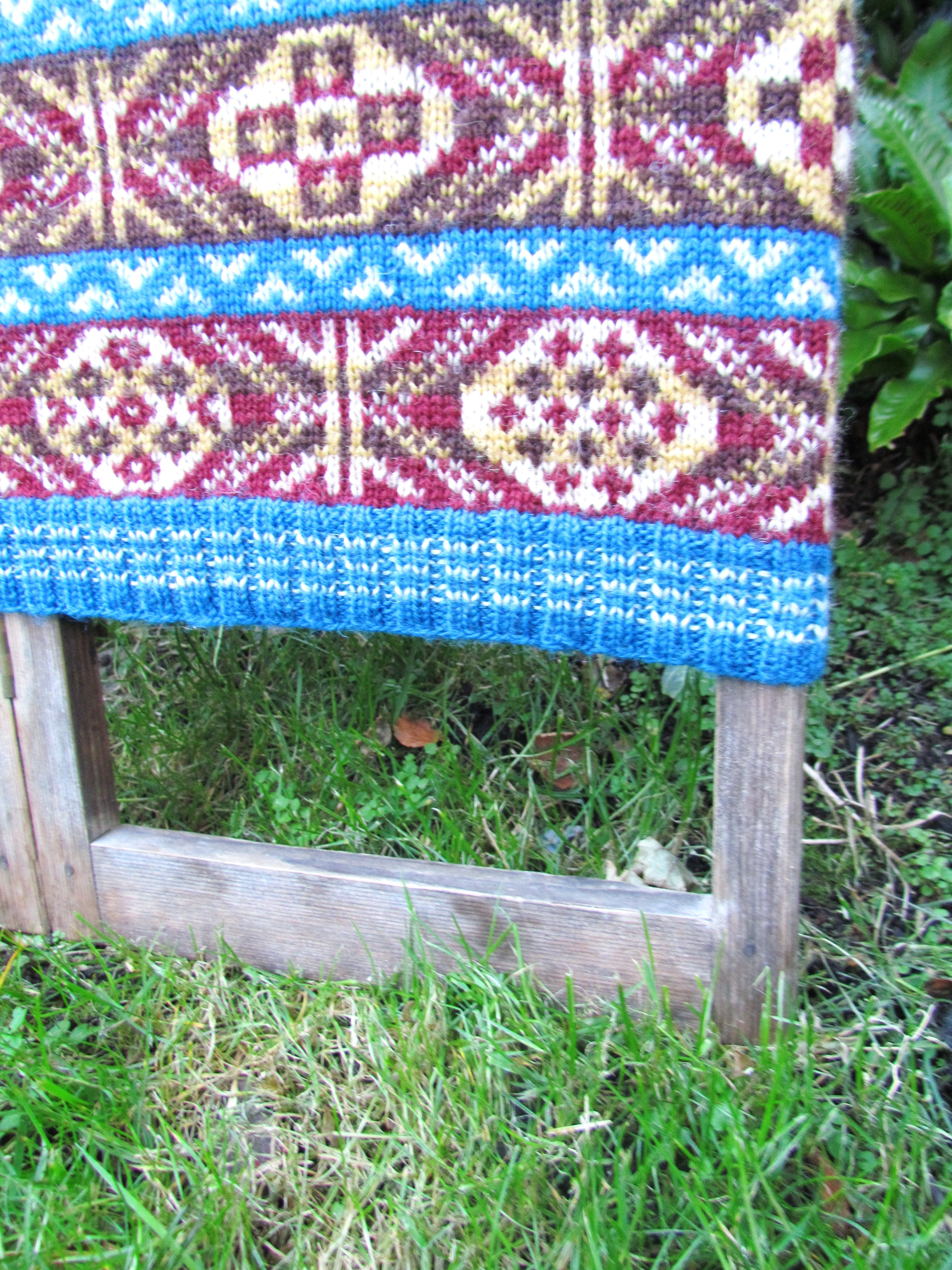 Fair Isle V-neck Jumper Pattern