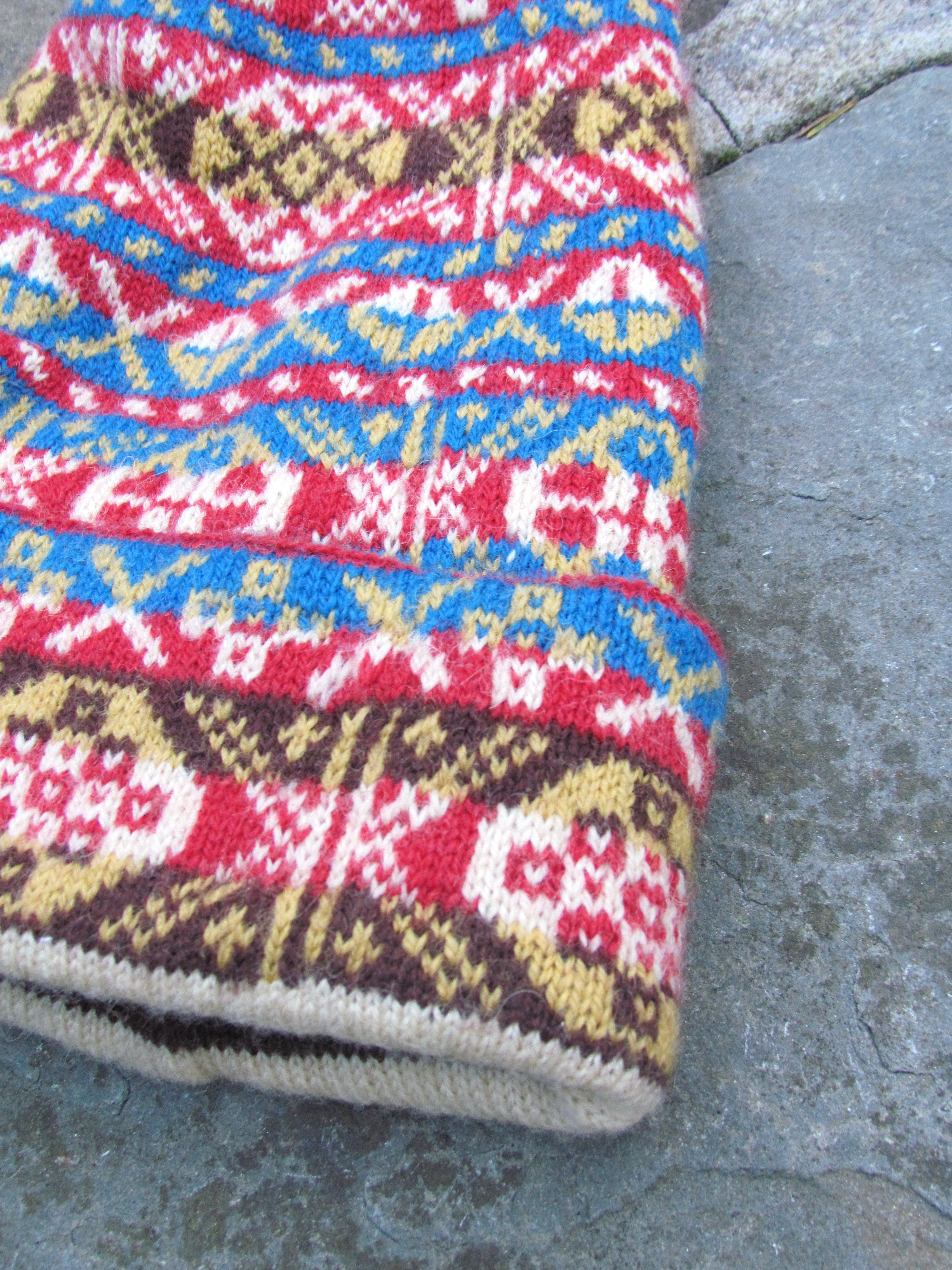 Fair Isle Cap Pattern