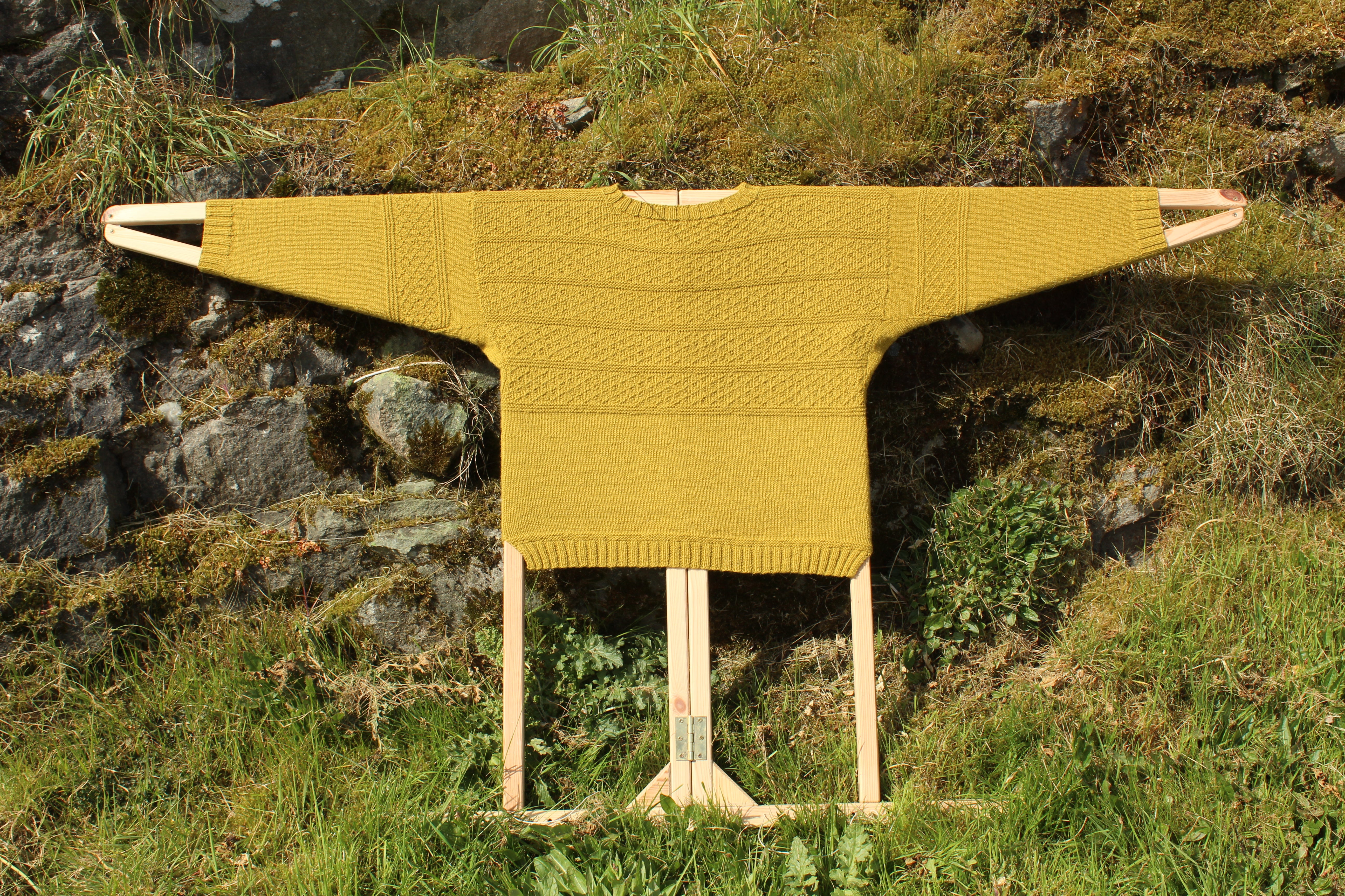 Peerie Diamonds Gansey