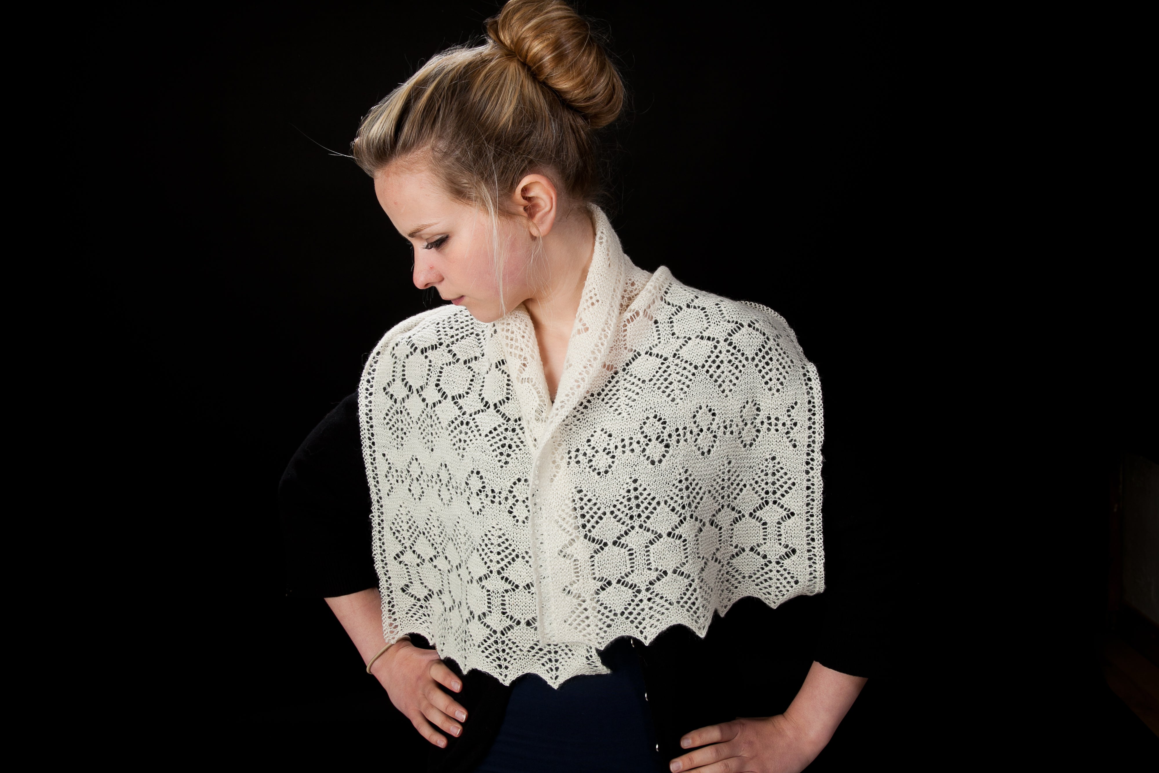 Great Grand Aunt Leezie's Scarf Pattern