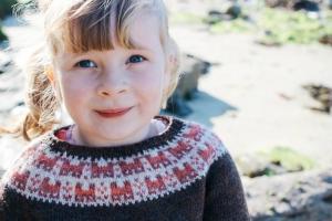 Bairns Crofthoose Yoke Pattern