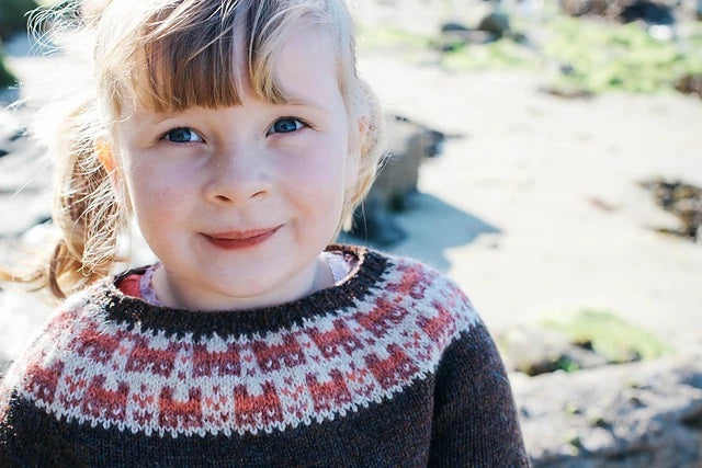 Bairns Crofthoose Yoke Pattern