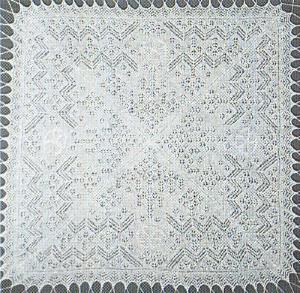 CW105 Bella Lace Christening Shawl Kit