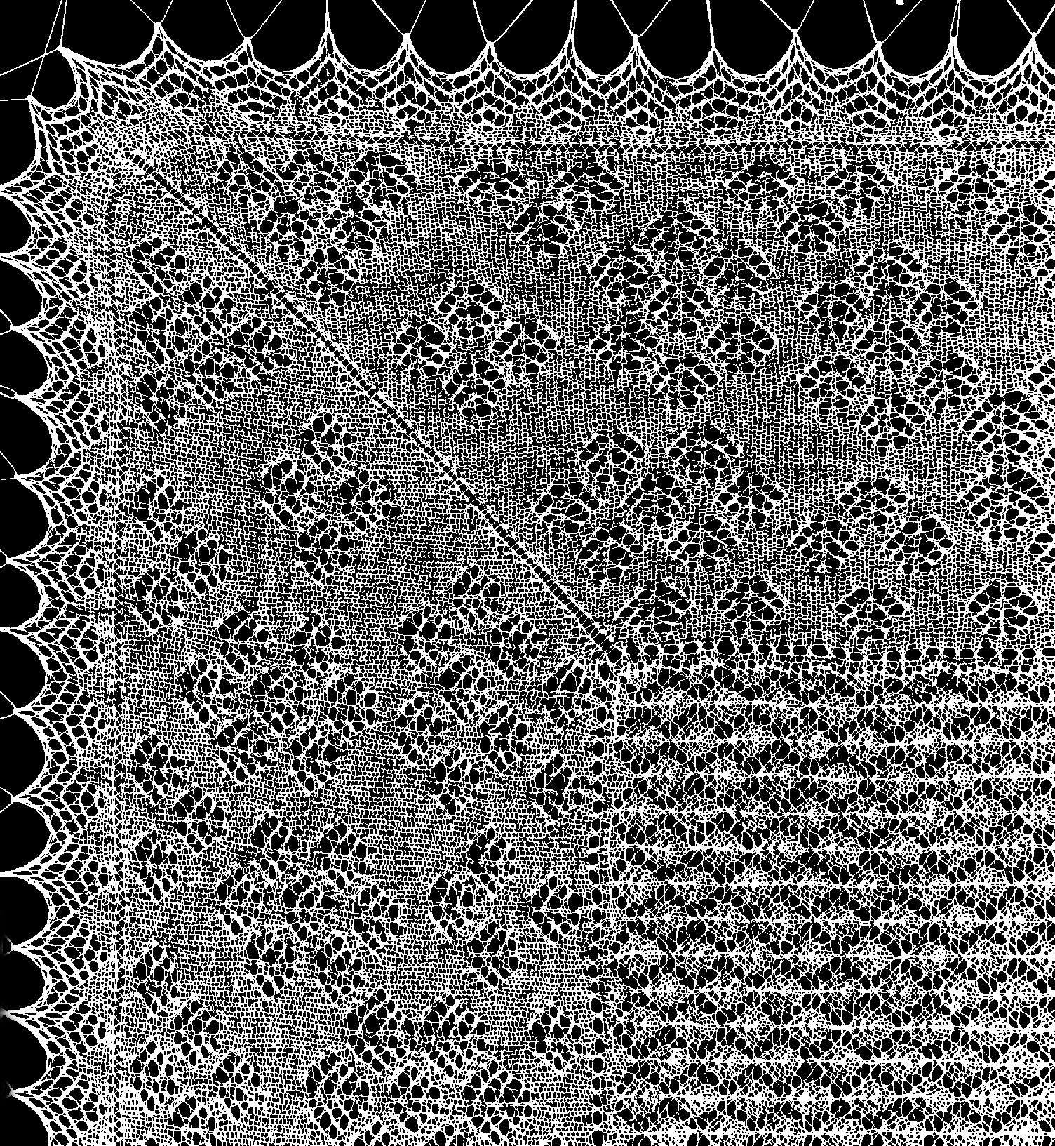 Bella Baby Shawl CW112 Pattern