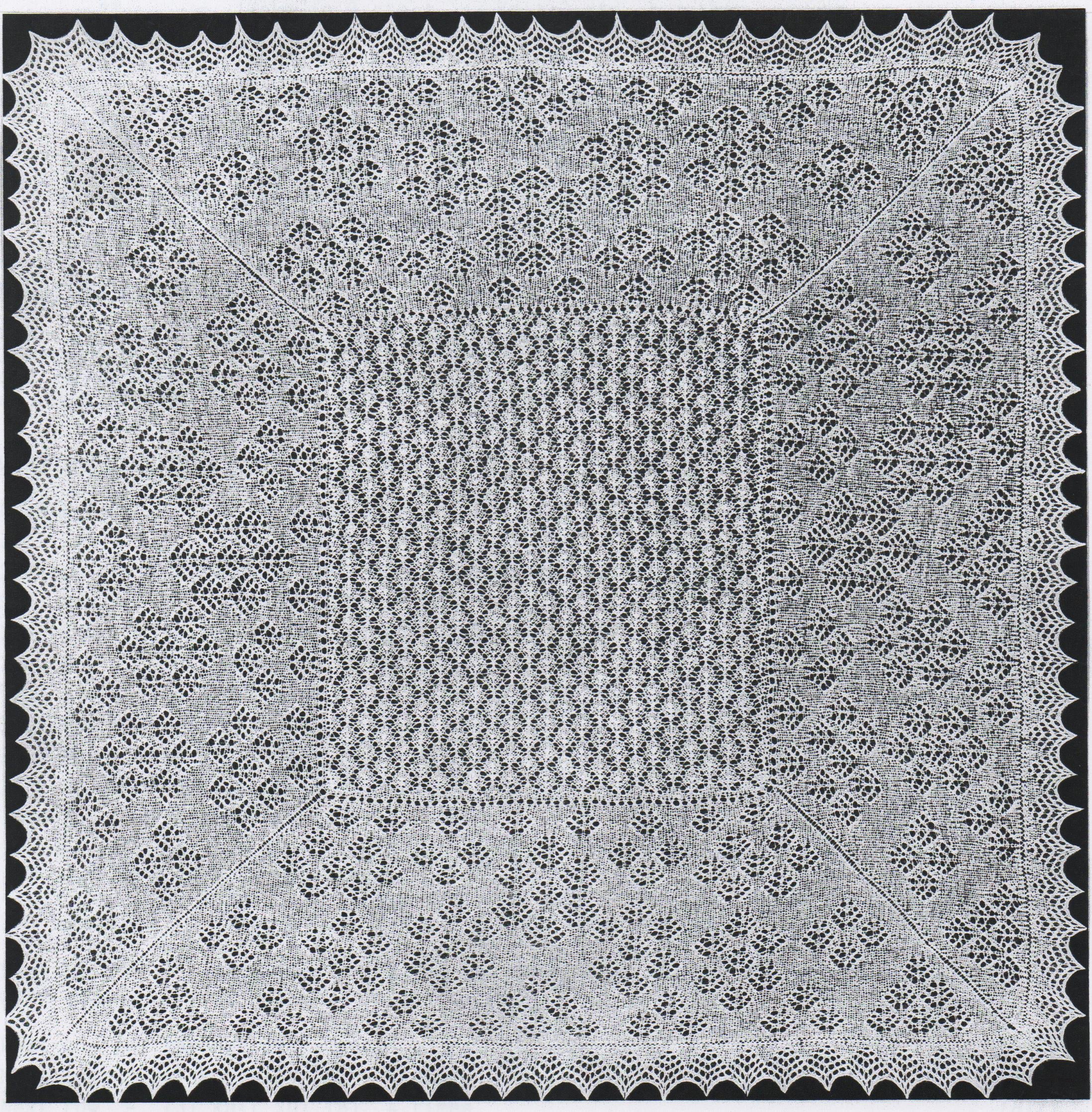 Bella Baby Shawl CW112 Pattern