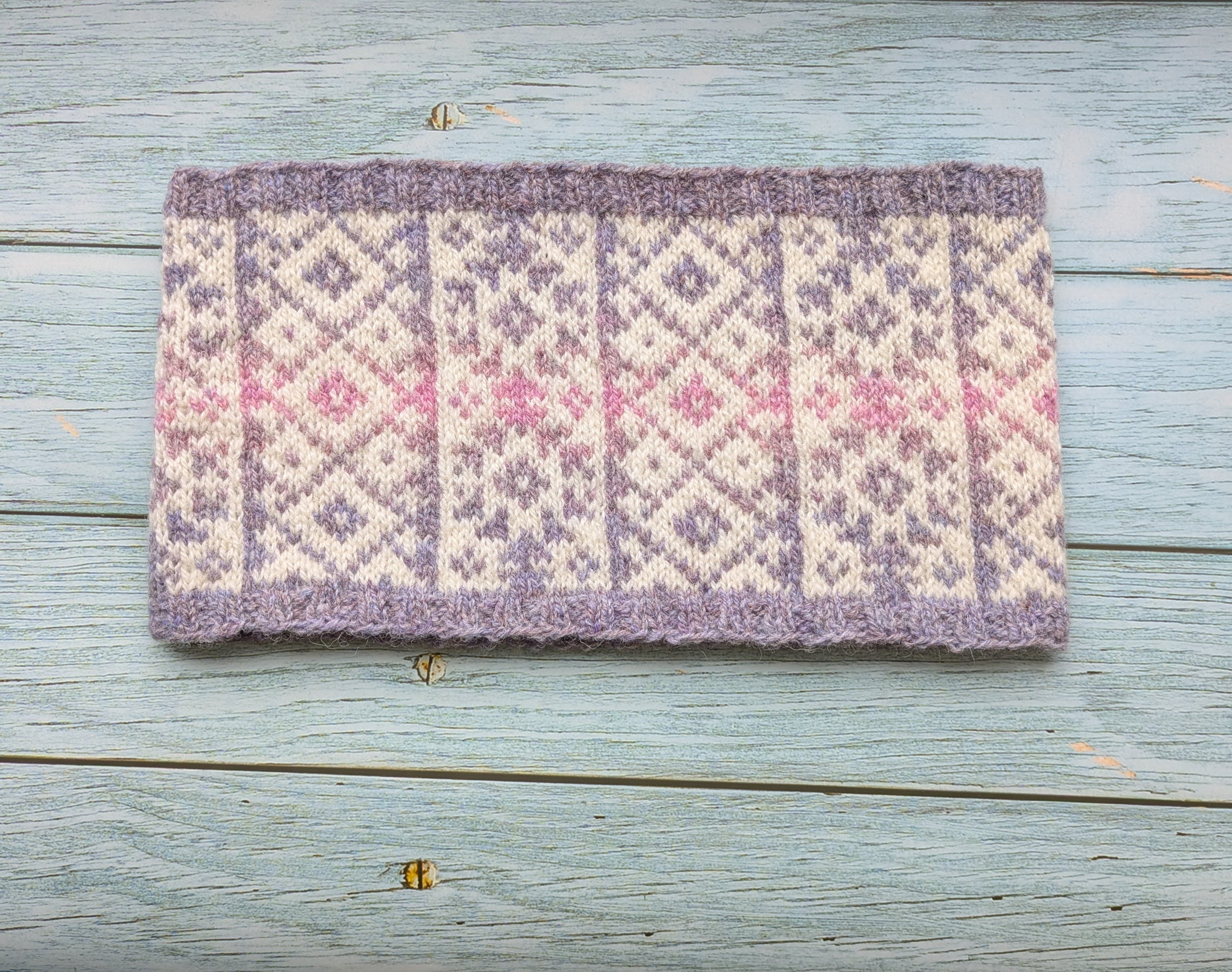 Four Seasons Neckwarmer pattern