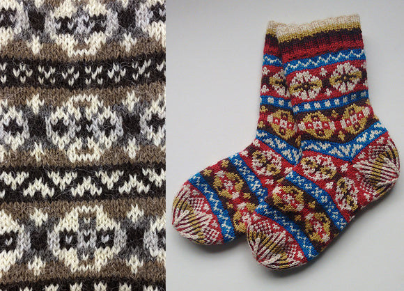 Hamnavoe Sock Kit Colourway 3