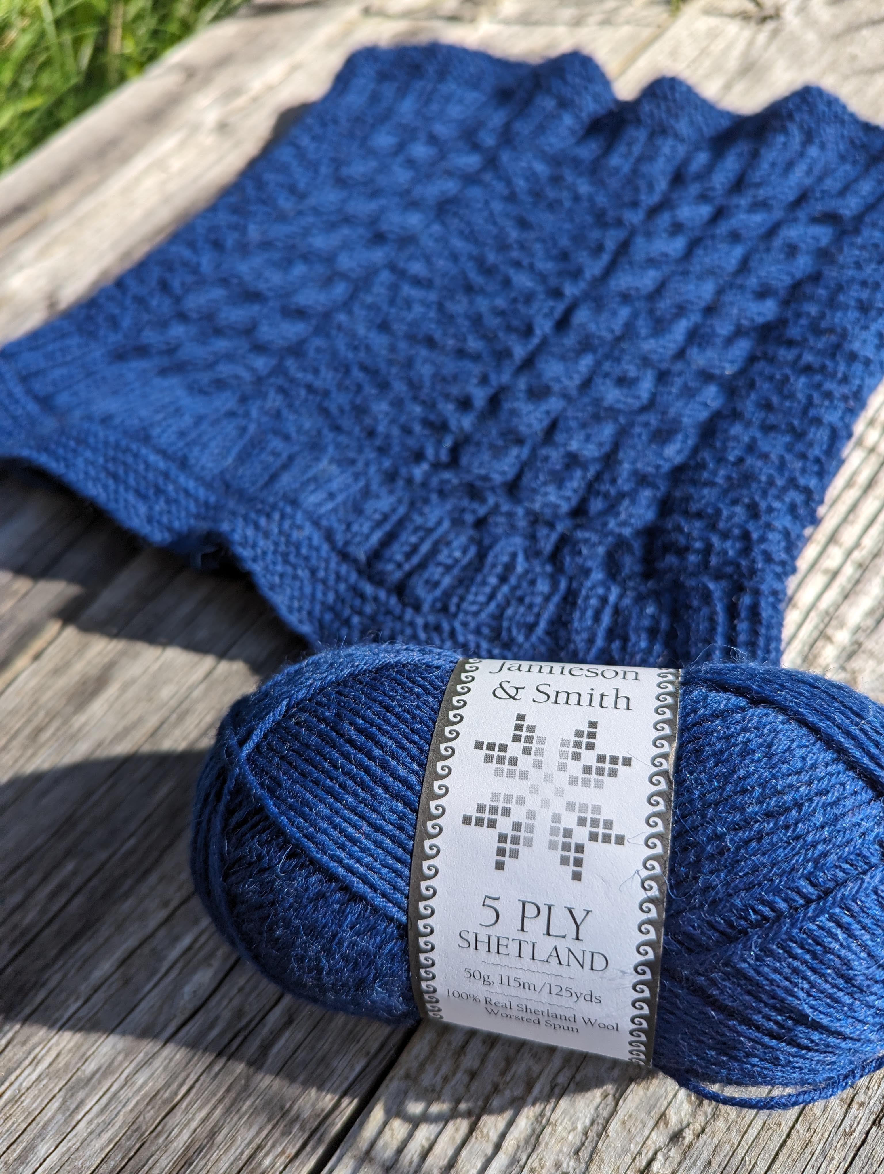 Hamnavoe Cowl Pattern