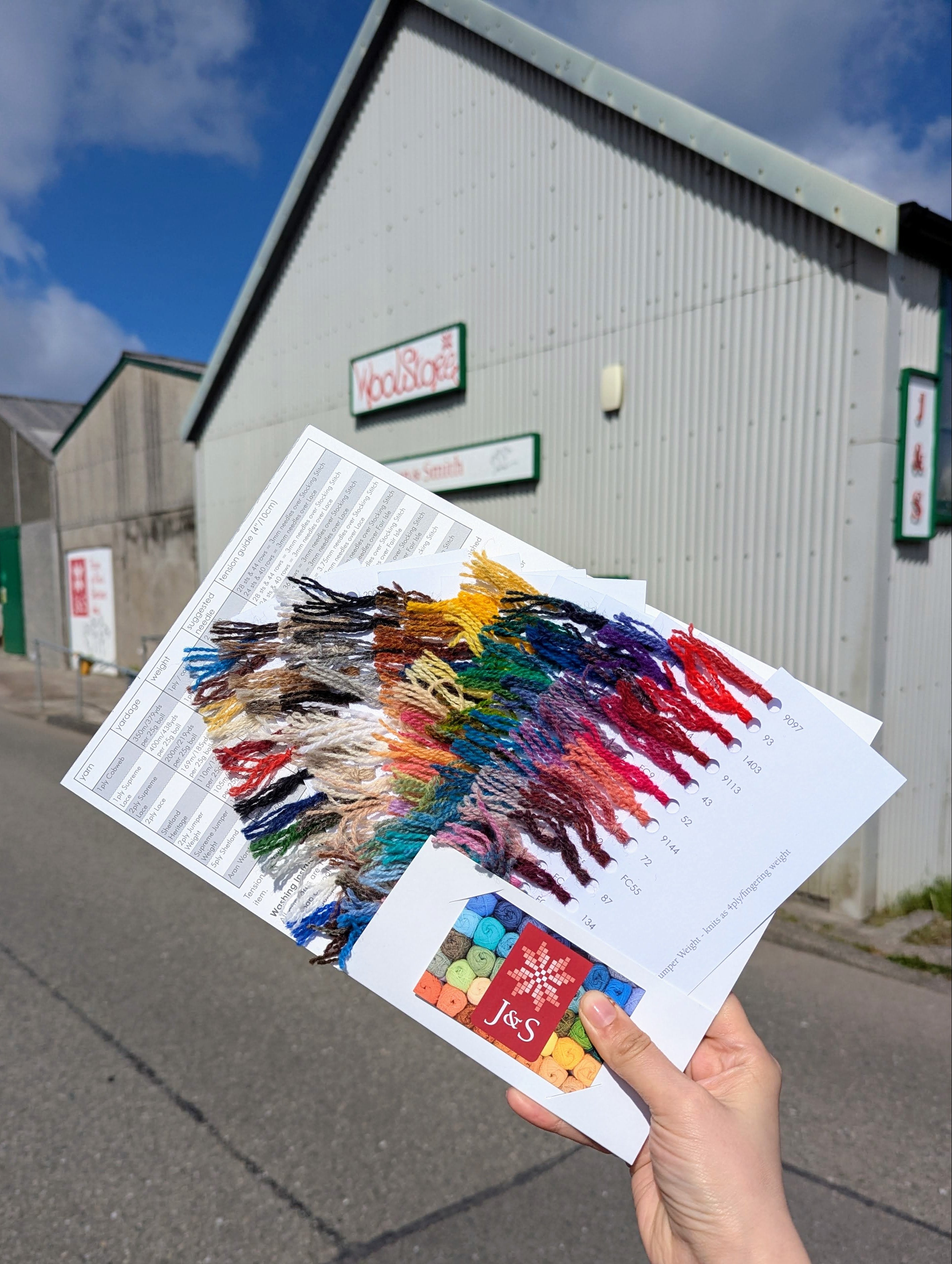 Shade Card - Jumper Weight