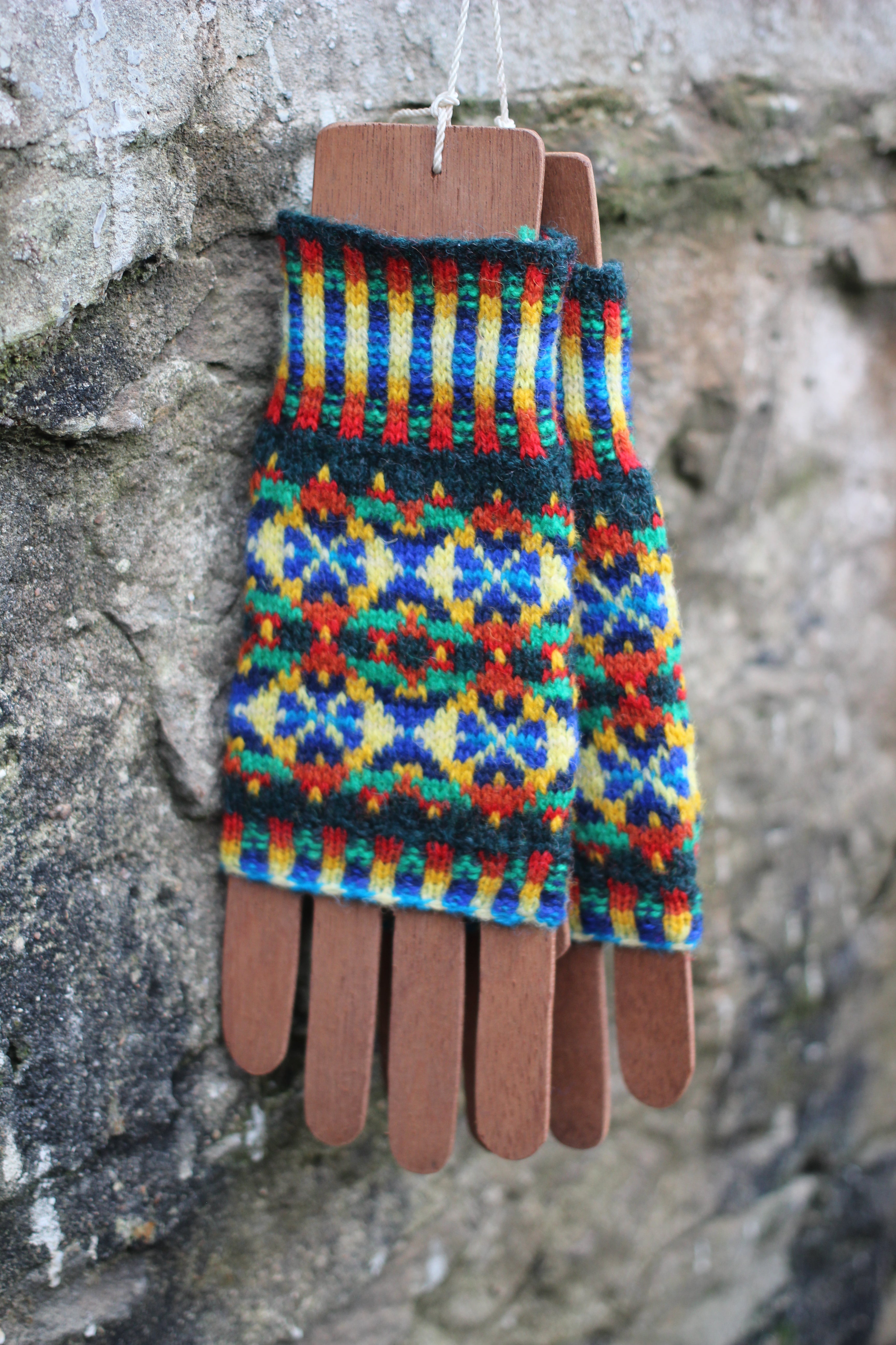 Parrots of the Rainforest Mitts kit