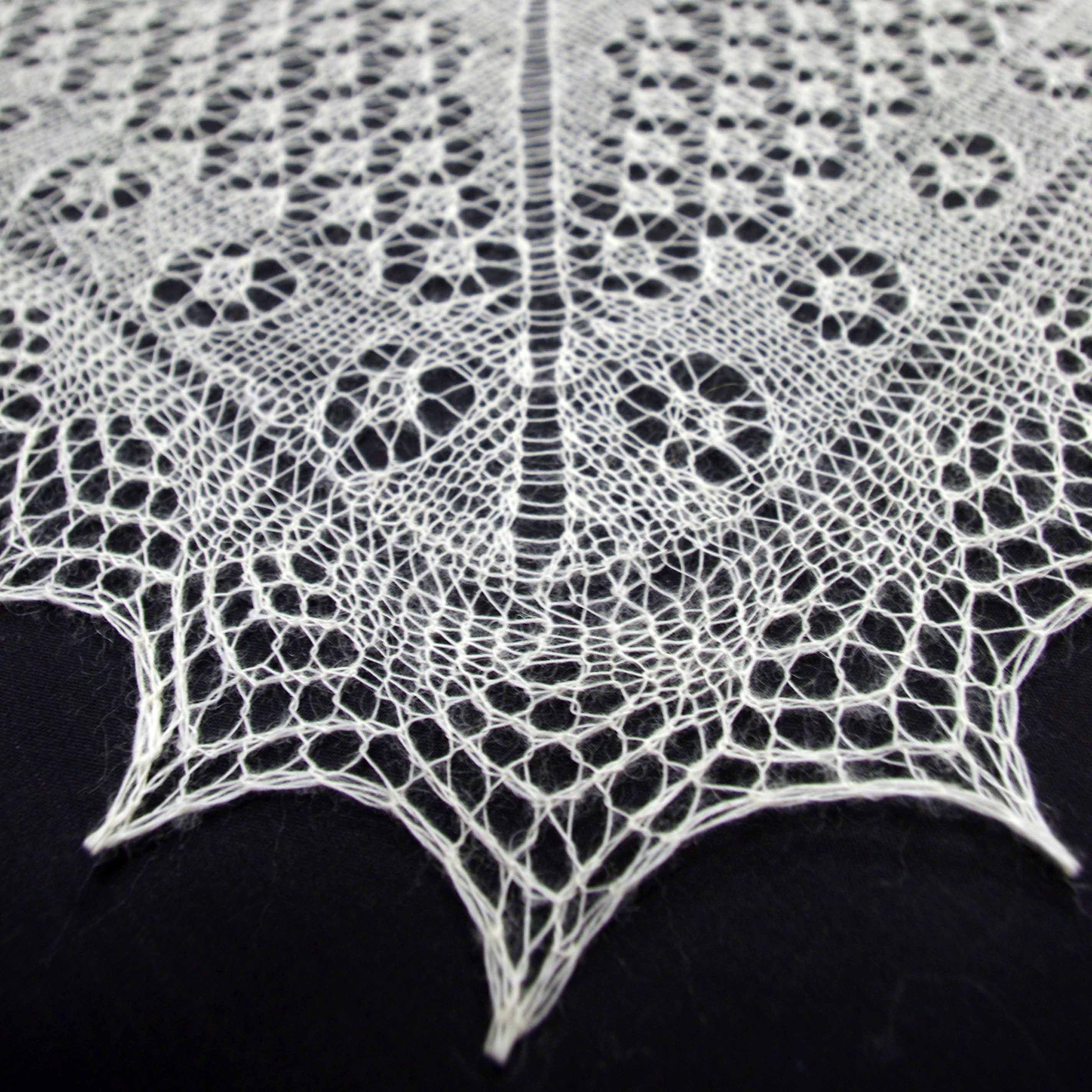 The Rosemary Shawl Charted CW115 Kit