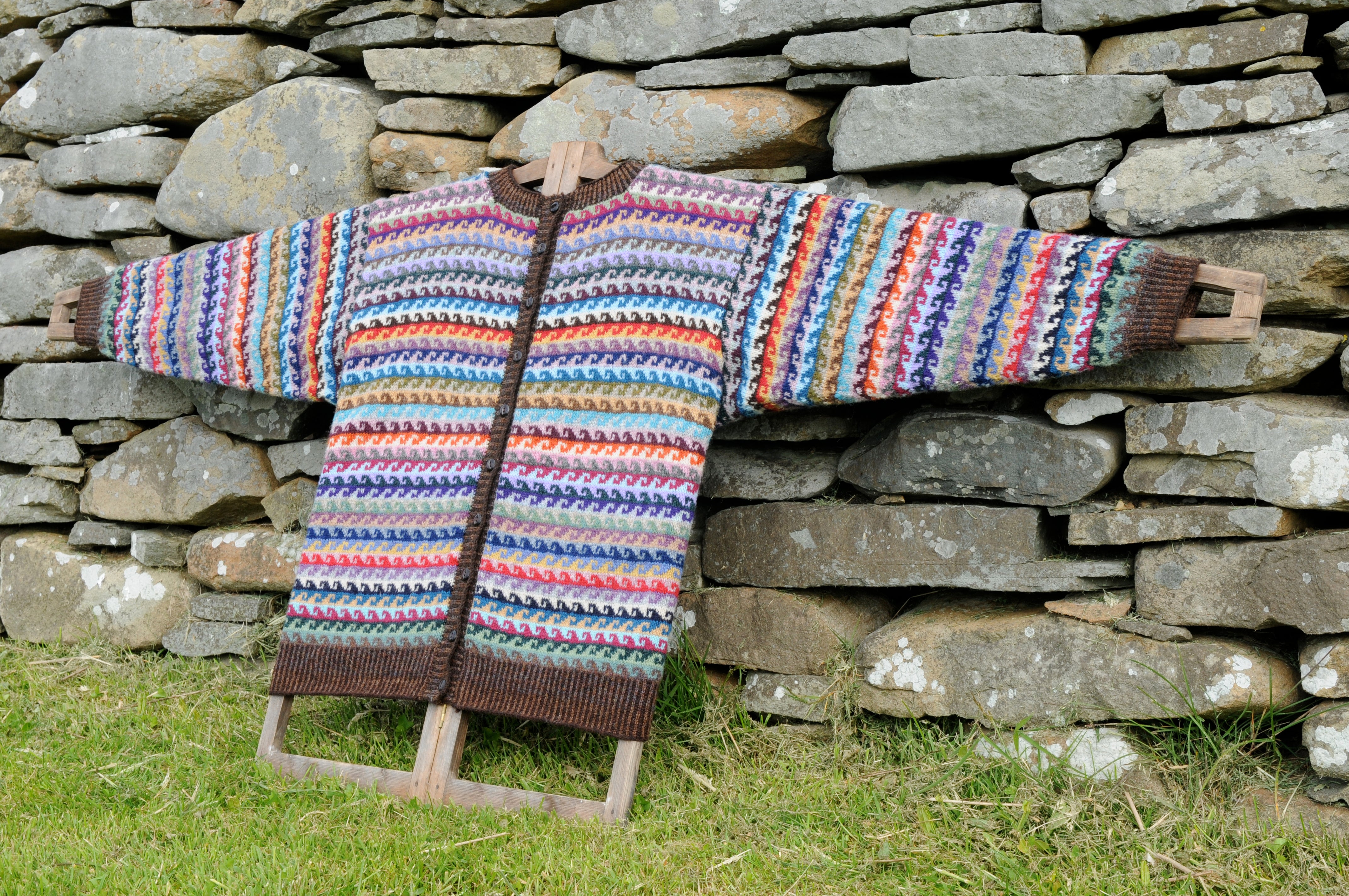 Wave Cardigan Pattern